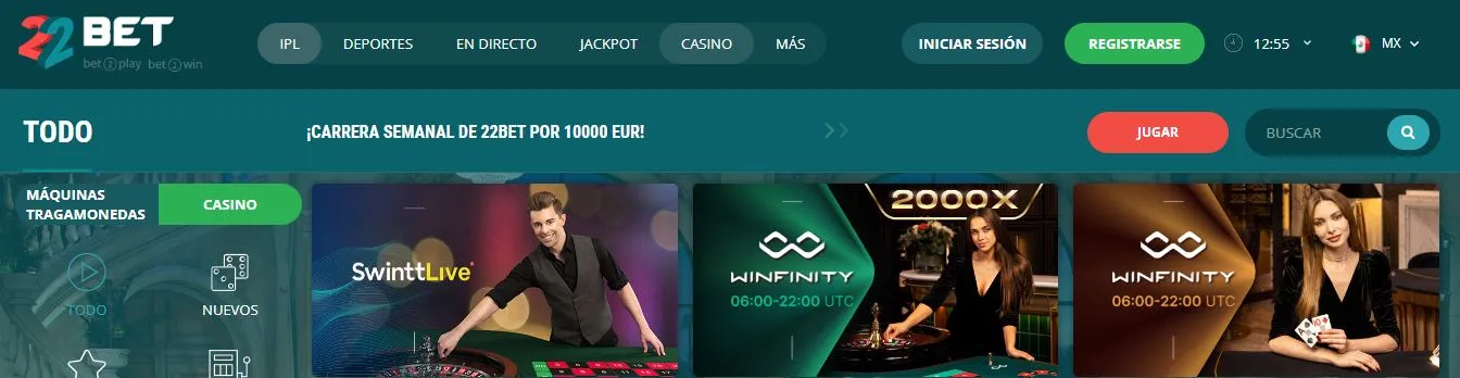 Casino 22bet en Argentina 22bet casino