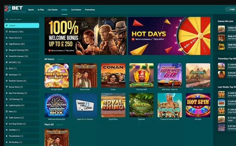 22Bet Casino 22Bet Casino