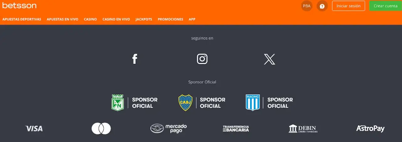 Mastercard es aceptada en Betsson Argentina Betsson Mastercard